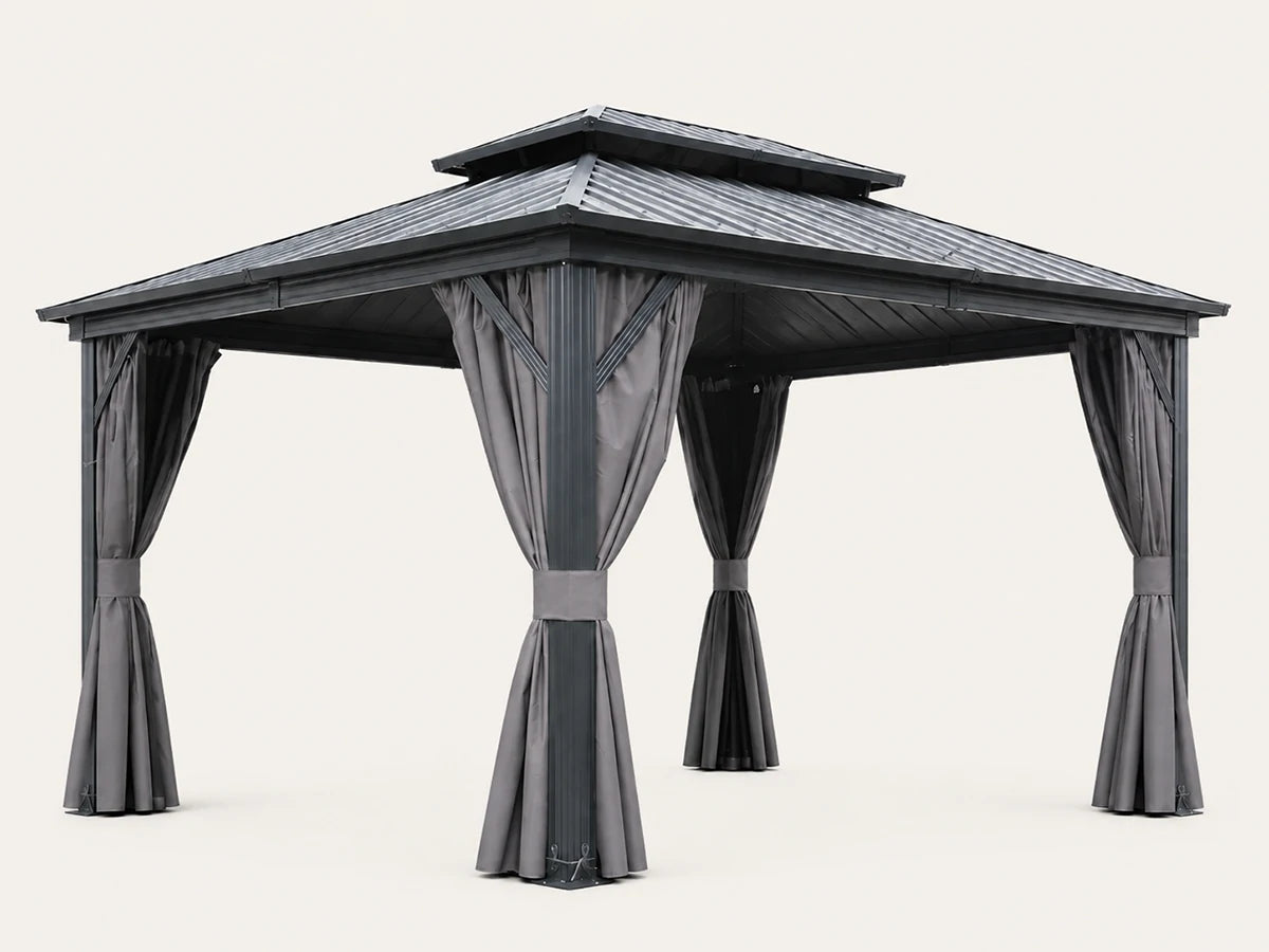 Galvanized Steel Hardtop Gazebo