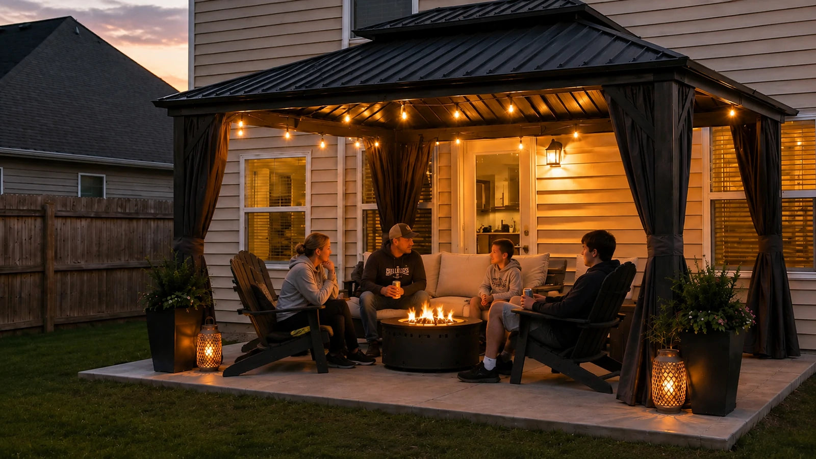 zenya living hardtop gazebo