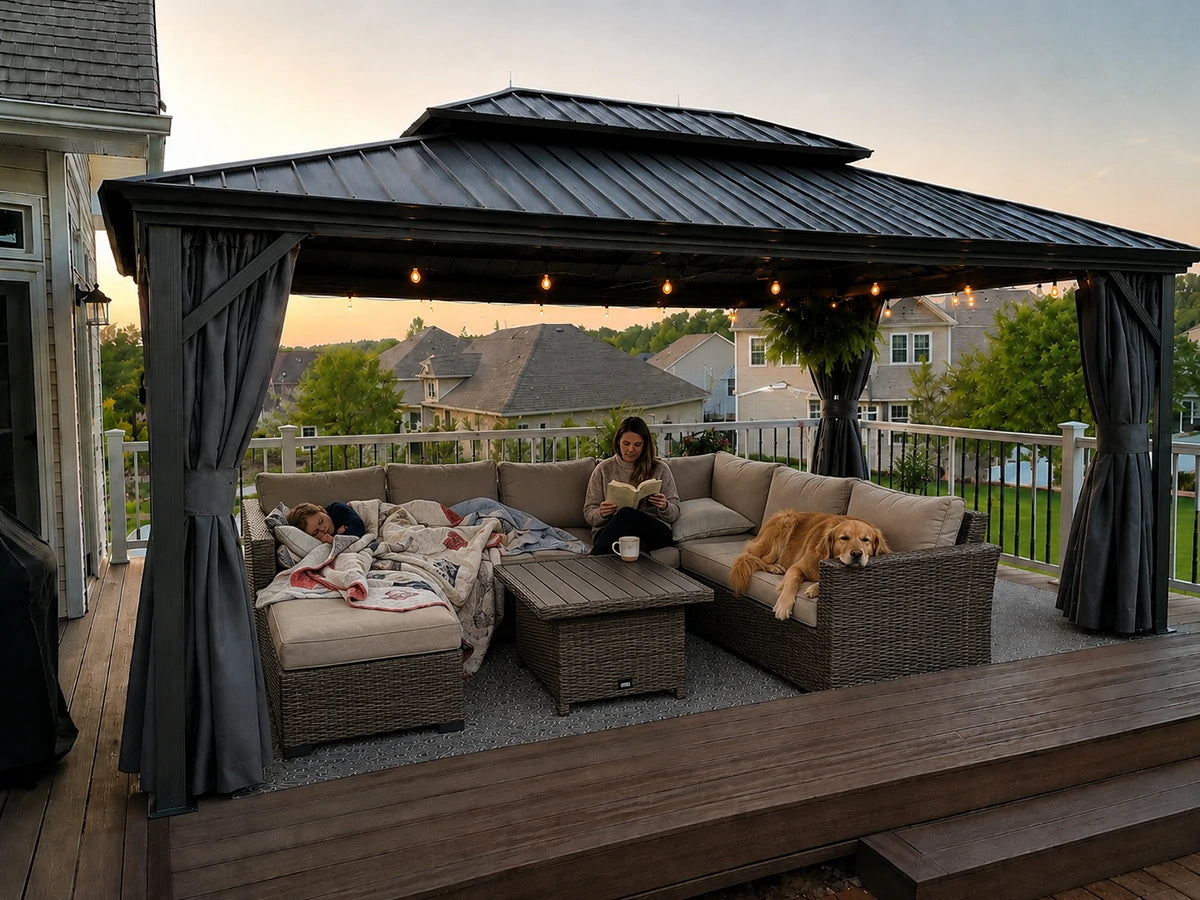 Zenya Living hardtop gazebo
