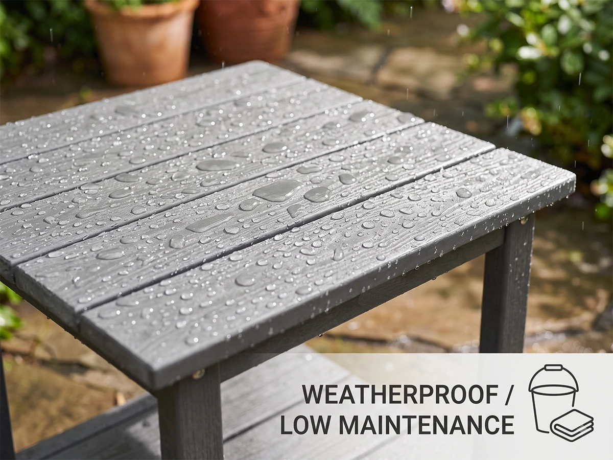 Poly Lumber Outdoor Side Table