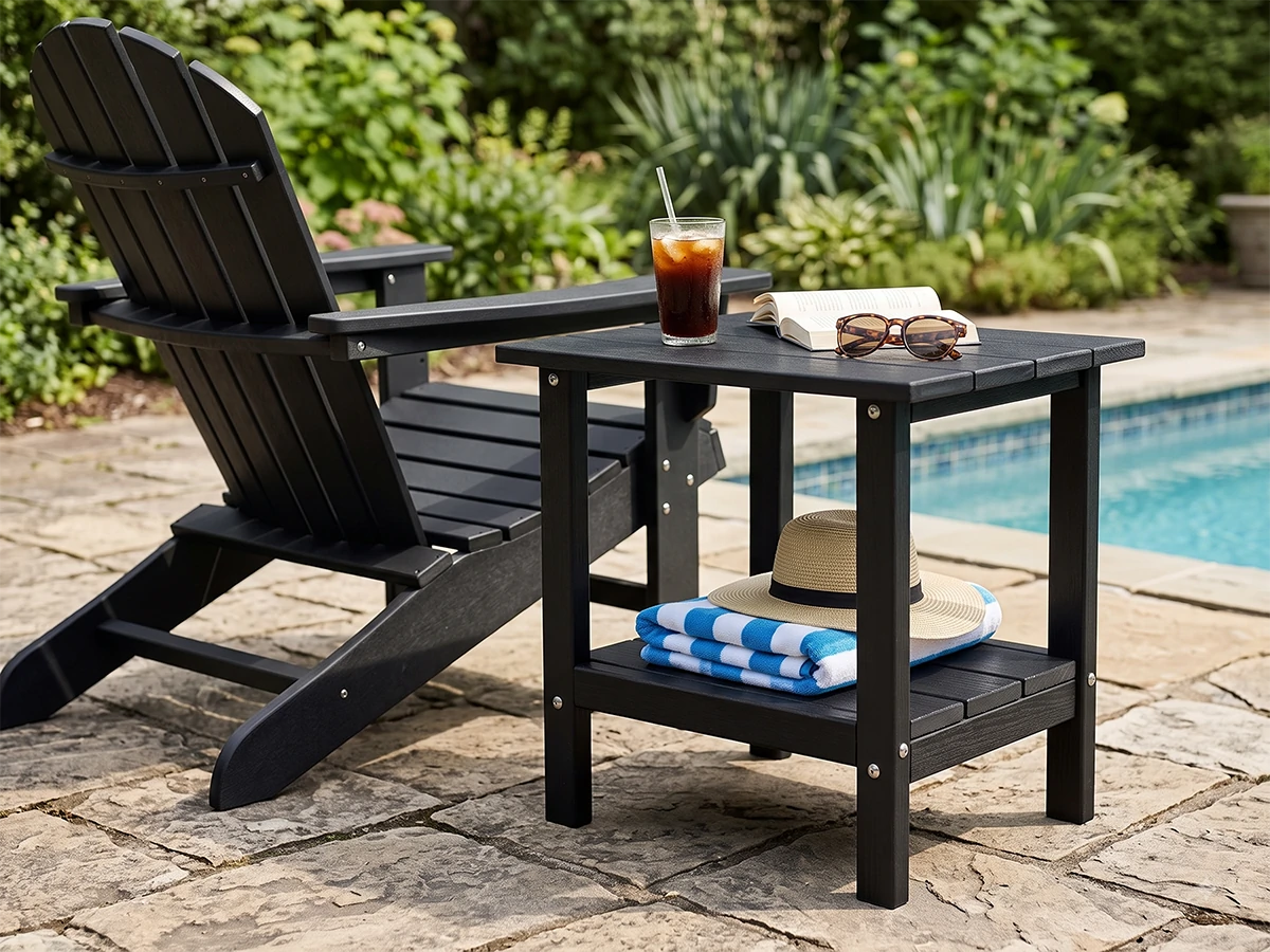 Poly Lumber Outdoor Side Table