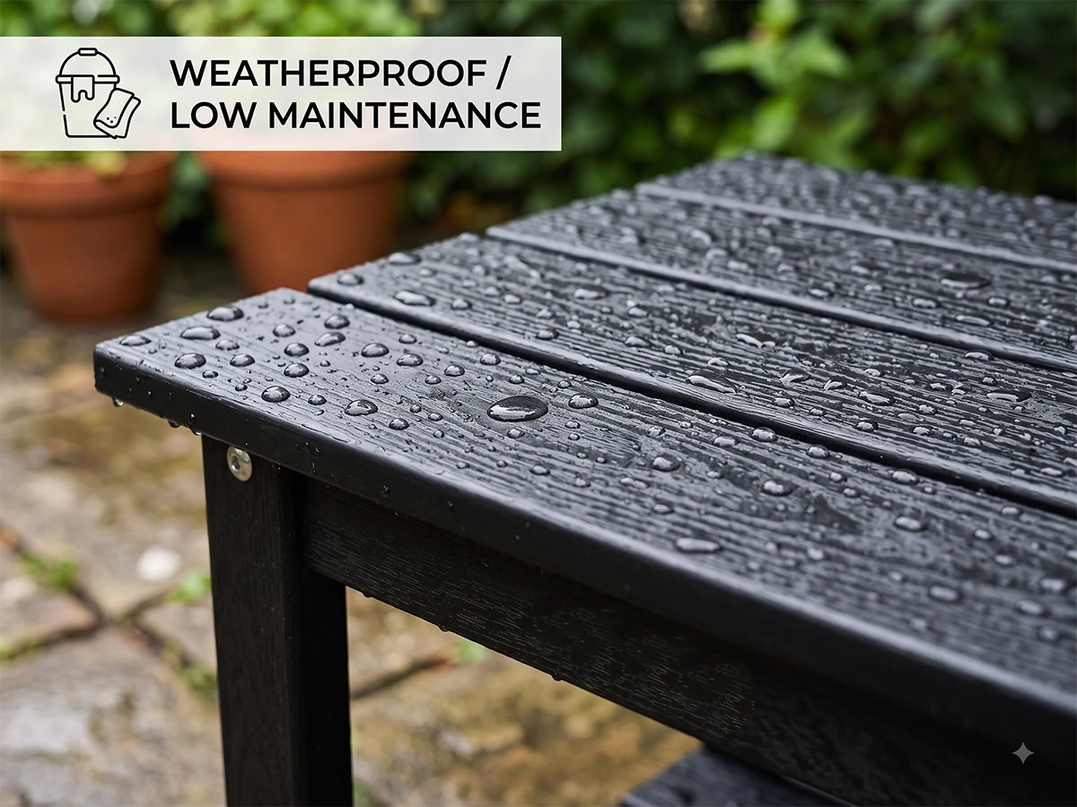 Poly Lumber Outdoor Side Table