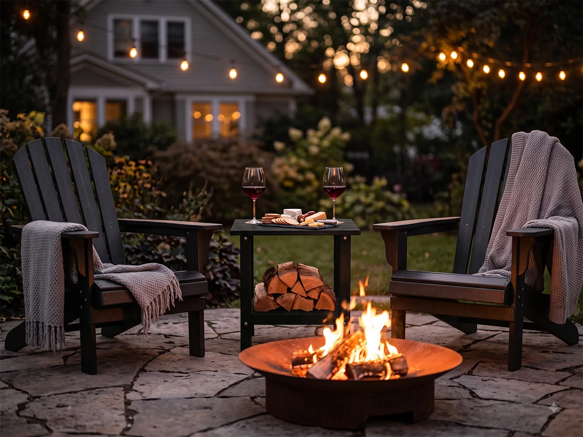 Poly Lumber Outdoor Side Table