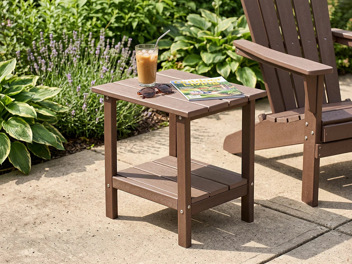 Poly Lumber Outdoor Side Table