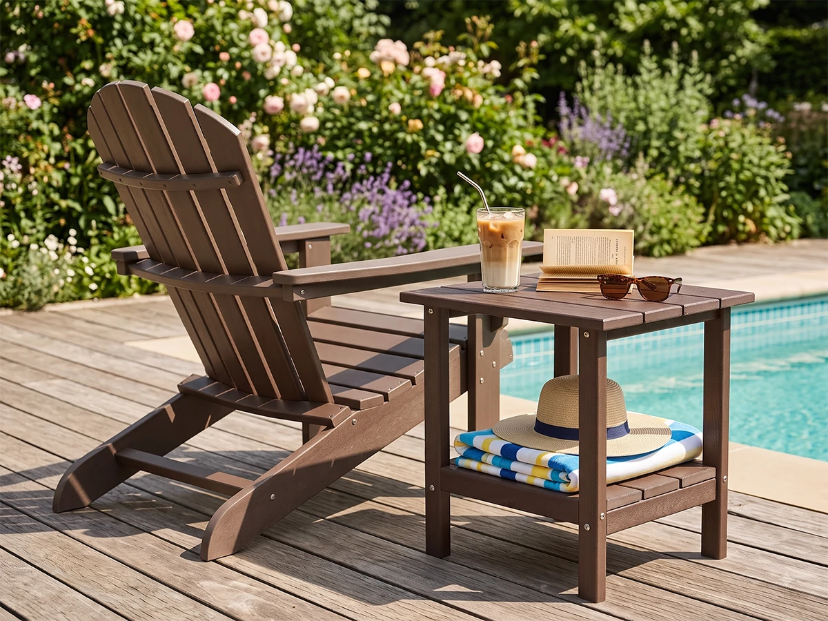 Poly Lumber Outdoor Side Table