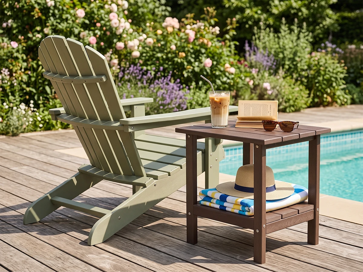 Poly Lumber Outdoor Side Table