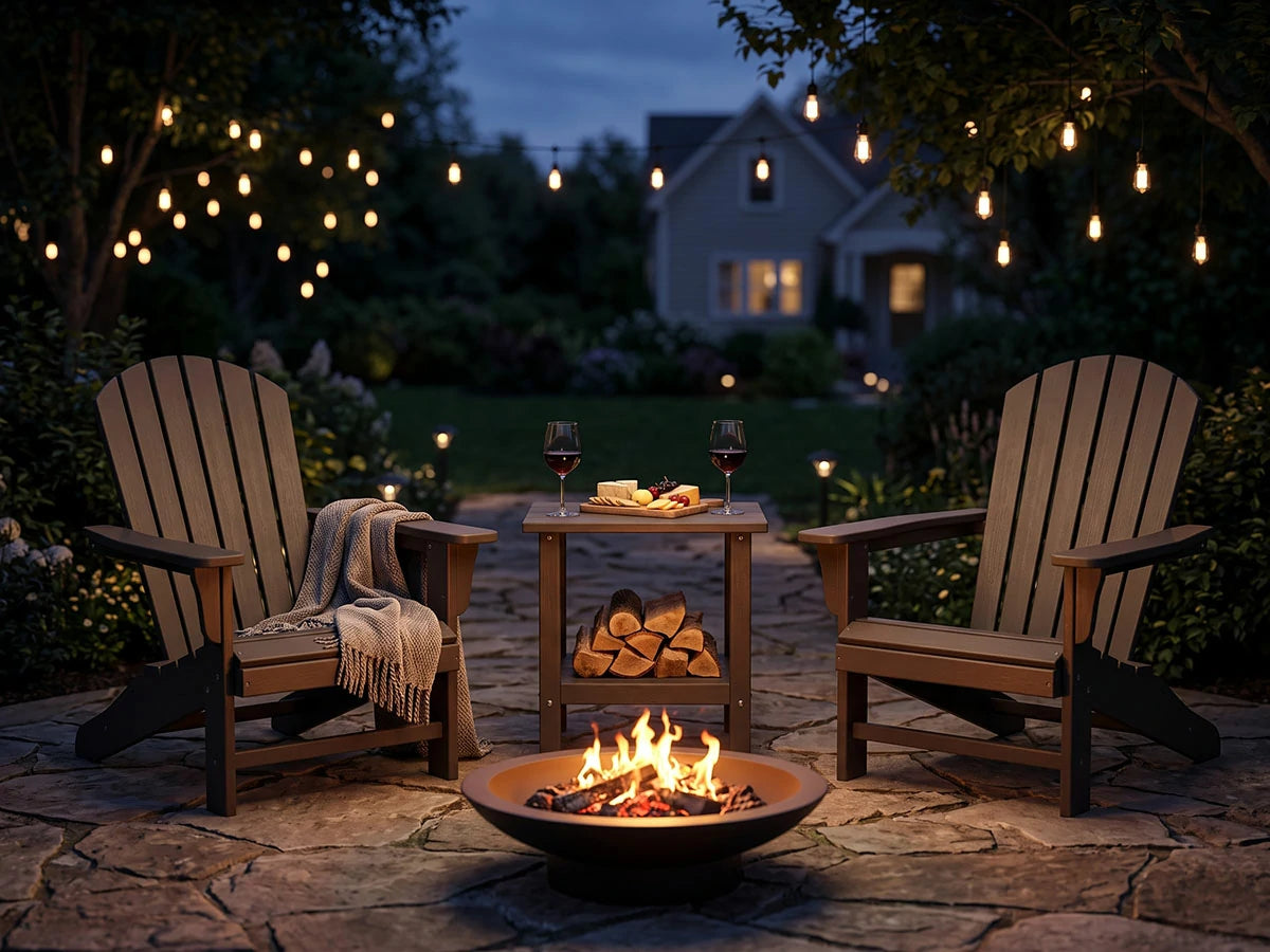 Poly Lumber Outdoor Side Table