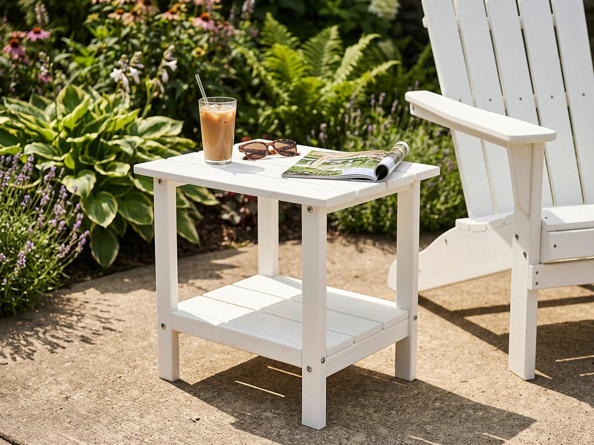 Poly Lumber Outdoor Side Table