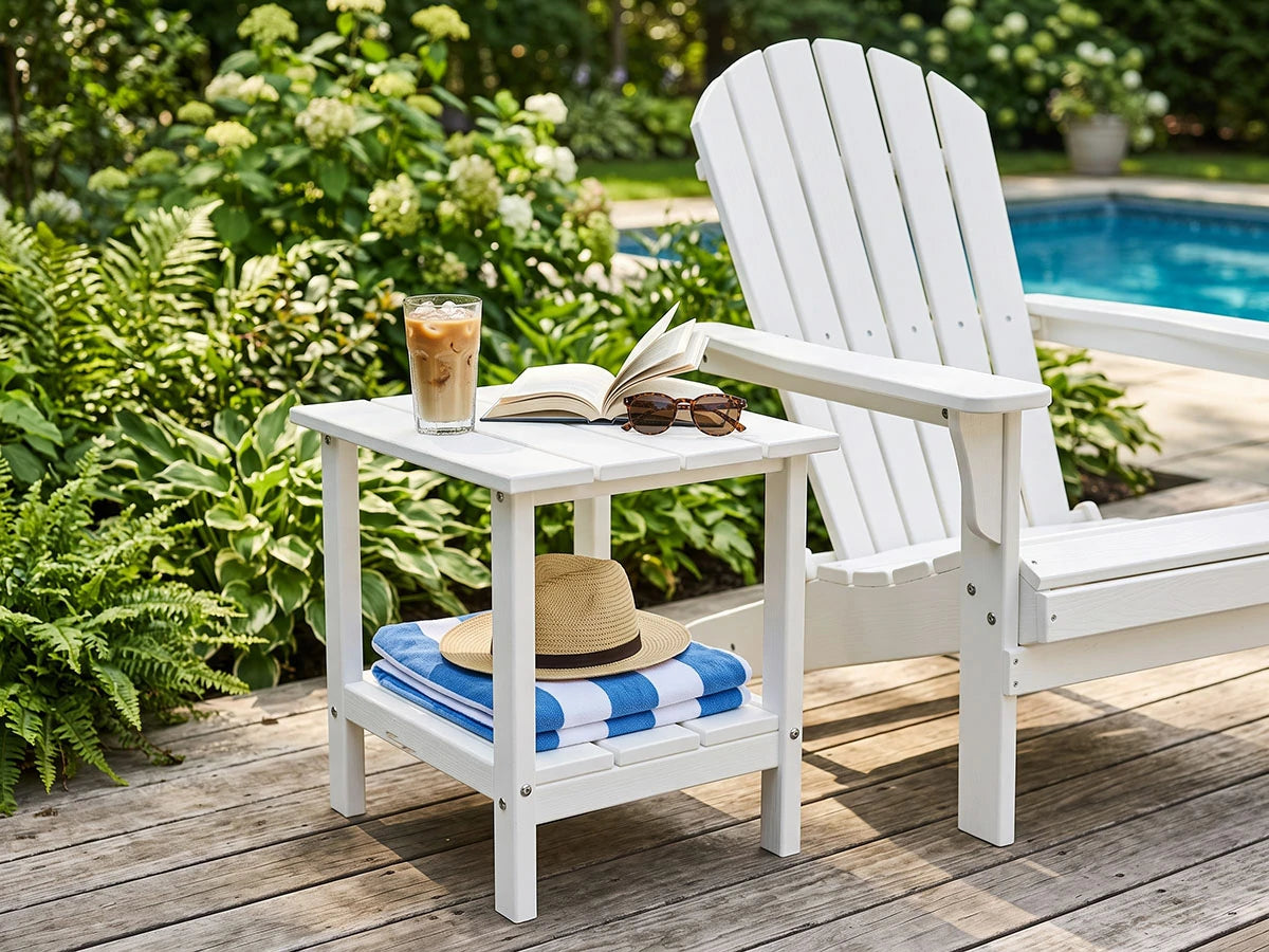 Poly Lumber Outdoor Side Table