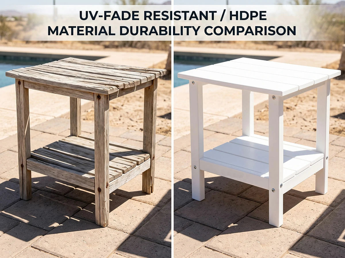 Poly Lumber Outdoor Side Table