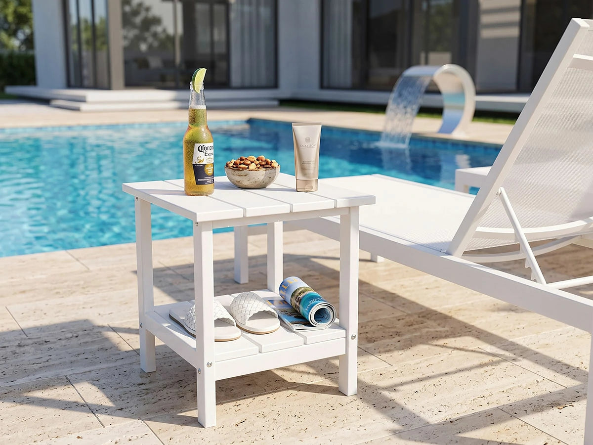Poly Lumber Outdoor Side Table
