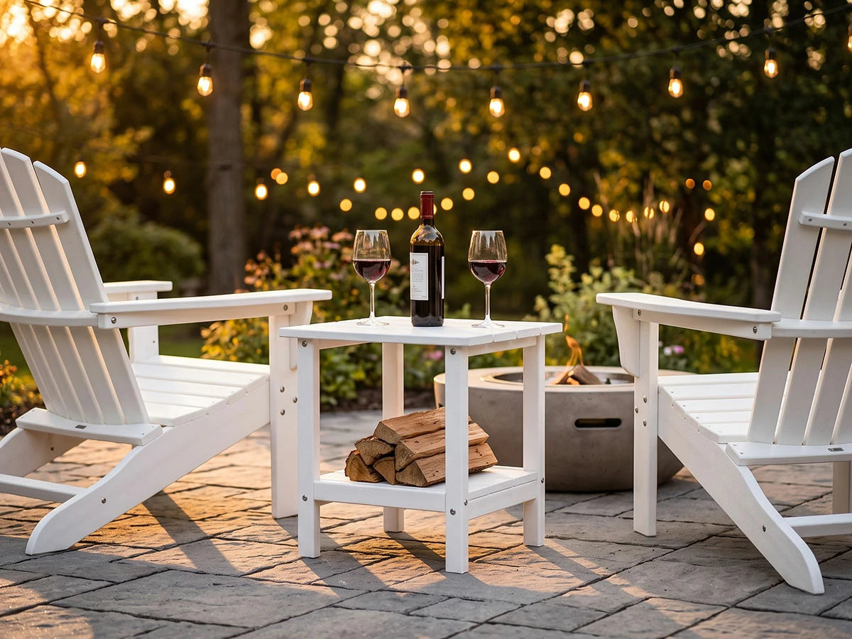 Poly Lumber Outdoor Side Table